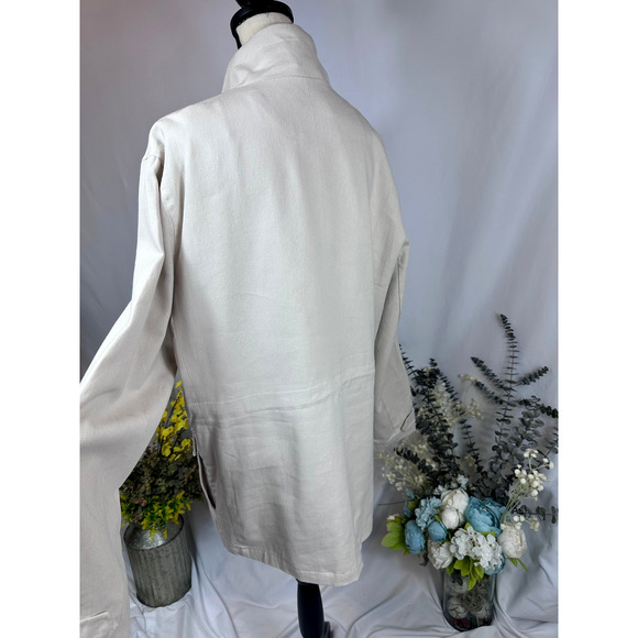 MP Piombo Safari 4 Flap Pocket Jacket Concealed zip size S - Picture 12 of 16